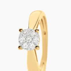 Bague Solitaire Artemis Or Jaune Diamant
