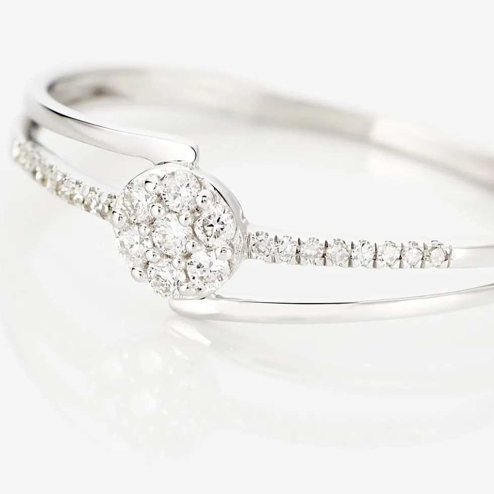 Bague Solitaire Atalante Or Blanc Diamant