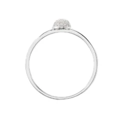 Bague Solitaire Karel Or Blanc Diamant