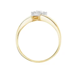 Bague Solitaire Lysia Or Jaune Diamant