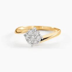 Bague Solitaire Lysia Or Jaune Diamant