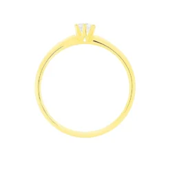 Bague Solitaire Shannel Or Jaune Diamant