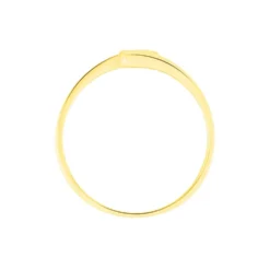 Bague Tamyra Serti Couteau Or Jaune Saphir