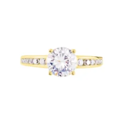 Bague Tatjana Or Jaune Oxyde De Zirconium