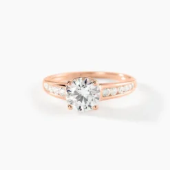 Bague Tatjana Or Rose Oxyde De Zirconium