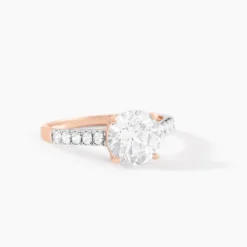 Bague Terese Or Rose Oxyde De Zirconium