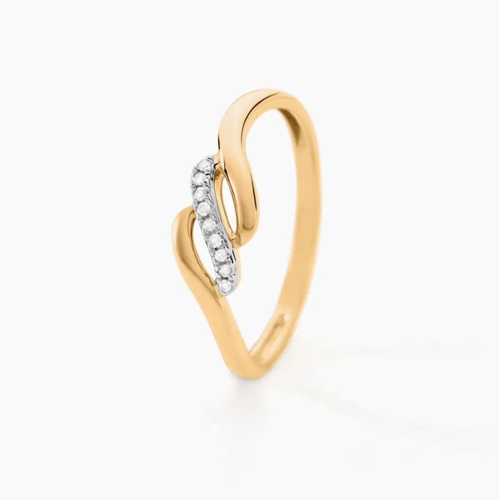 Bague Tylane Or Jaune Diamant