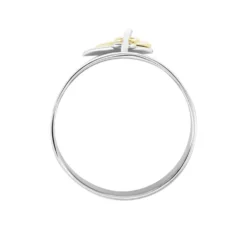 Bague Vittorina Argent Bicolore