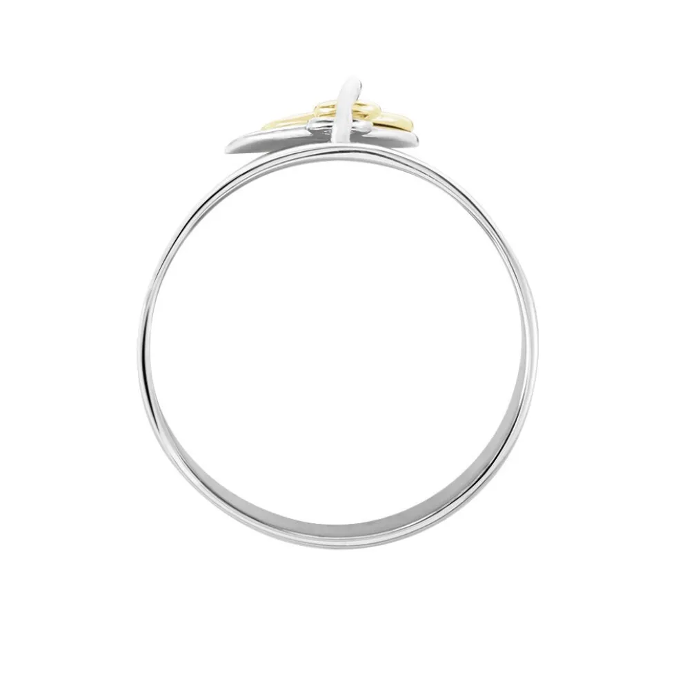 Bague Vittorina Argent Bicolore