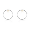 Bijoux D'oreilles Walter Argent Perle De Culture