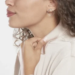 Bijoux D'oreilles Walter Argent Perle De Culture