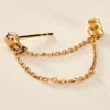 Boucle D'oreille Chander Or Jaune