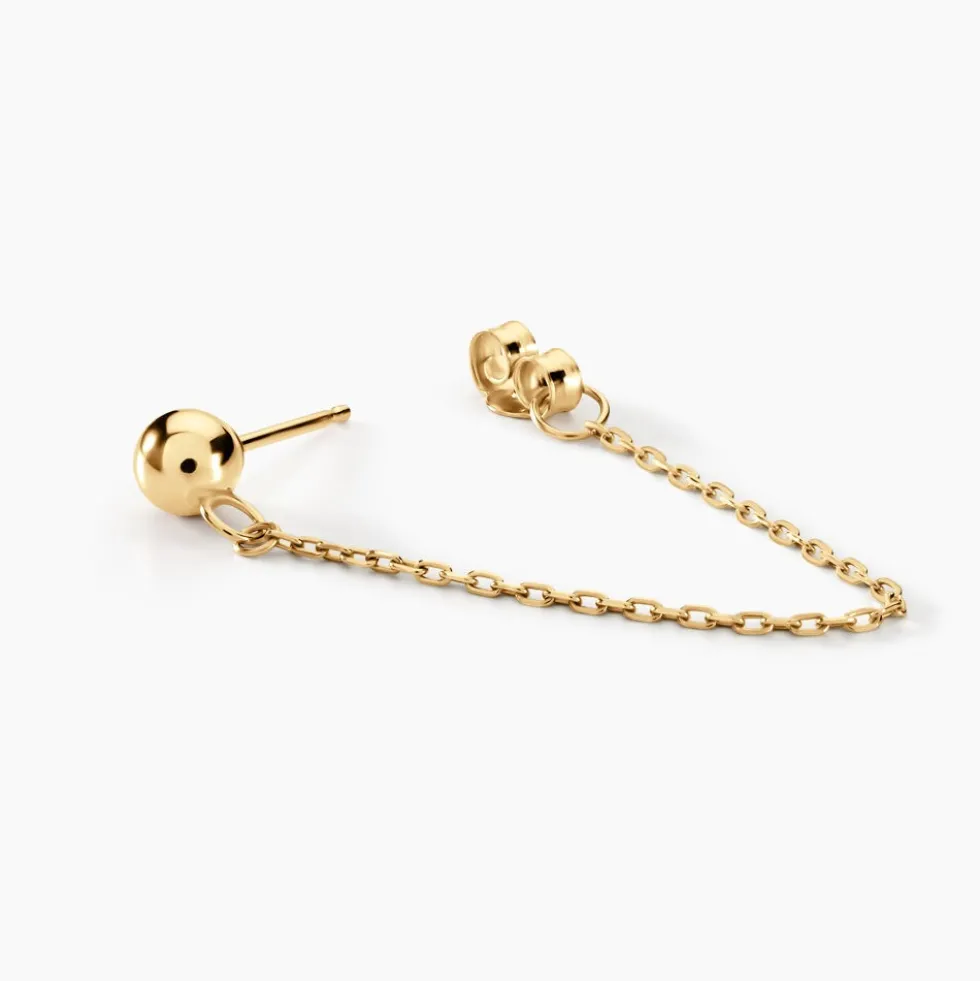 Boucle D'oreille Channah Or Jaune