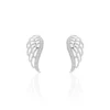 Boucles D'oreilles Grimpantes Soliana Argent Blanc Oxyde De Zirconium