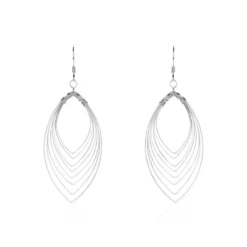 Boucles D'oreilles Pendantes Argent Katje