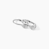 Boucles D'oreilles Pendantes Ernst Goutte Or Jaune Oxyde De Zirconium
