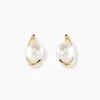 Boucles D'oreilles Pendantes Florica Or Jaune Malachite