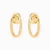 Boucles D'Oreilles Pendantes Daphney Or Jaune