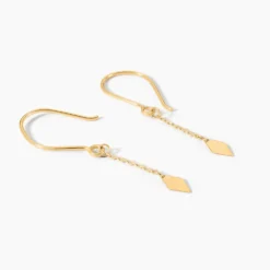 Boucles D'Oreilles Pendantes Linwood Or Jaune