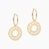 Boucles D'oreilles Pendantes Florent Or Jaune