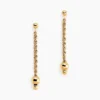 Boucles D'oreilles Pendantes Cordelia Or Jaune