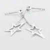 Boucles D'oreilles Pendantes Eloisa Argent Blanc