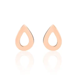 Boucles D'oreilles Puces Anh Argent Rose