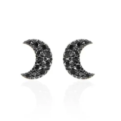 Boucles D'oreilles Puces Anne-marie Or Rose Diamant