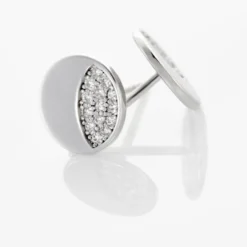 Boucles D'oreilles Puces Argent Grissil Oxydes De Zirconium