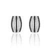 Boucles D'oreilles Puces Argent Blanc Oxyde De Zirconium
