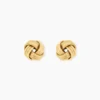 Boucles D'Oreilles Puces Bastiaan Or Jaune