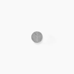 Boucles D'oreilles Puces Black Love Acier Blanc