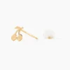 Boucles D'oreilles Puces Cerisia Or Jaune