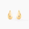 Boucles D'Oreilles Puces Eleone Or Jaune Diamant