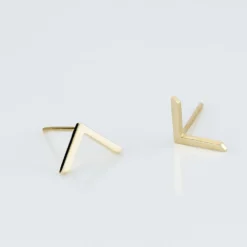 Boucles D'oreilles Puces Ella Or Jaune