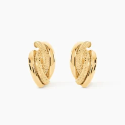 Boucles D'Oreilles Puces Ferial Or Jaune