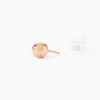 Boucles D'oreilles Puces Fidelia Boule Or Rose