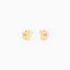 Boucles D'oreilles Puces Florenta Chat Or Jaune