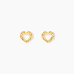 Boucles D'oreilles Puces Himelinda Or Jaune