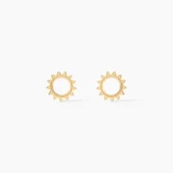 Boucles D'oreilles Puces Louki Or Jaune