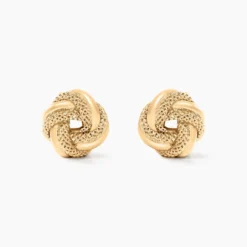 Boucles D'oreilles Puces Or Jaune Campanula