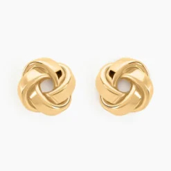 Boucles D'oreilles Puces Or Jaune Gauderique