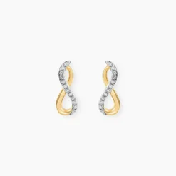 Boucles D'oreilles Puces Osanna Or Jaune Diamants