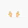 Boucles D'oreilles Puces Pegasus Or Jaune