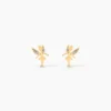 Boucles D'oreilles Puces Phillie Or Jaune