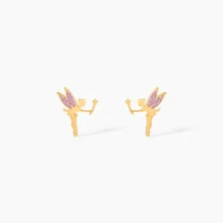 Boucles D'oreilles Puces Phillie Or Jaune