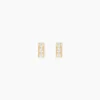 Boucles D'oreilles Puces Rachilda Or Jaune Oxyde De Zirconium
