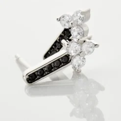 Boucles D'oreilles Puces Robinson Argent Oxydes De Zirconium