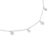 Boucles D'oreilles Puces Vao Argent Blanc