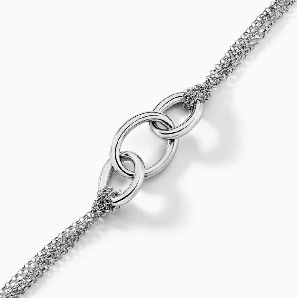 Bracelet Abassia Argent Blanc